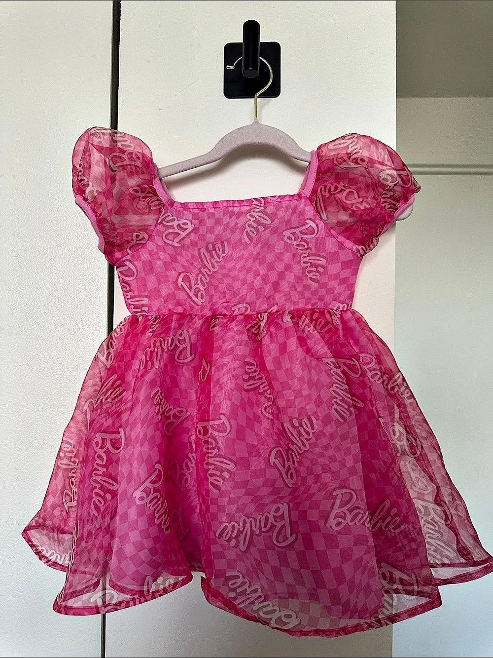 Barbie Girls' Pink Party Dress Size 2T